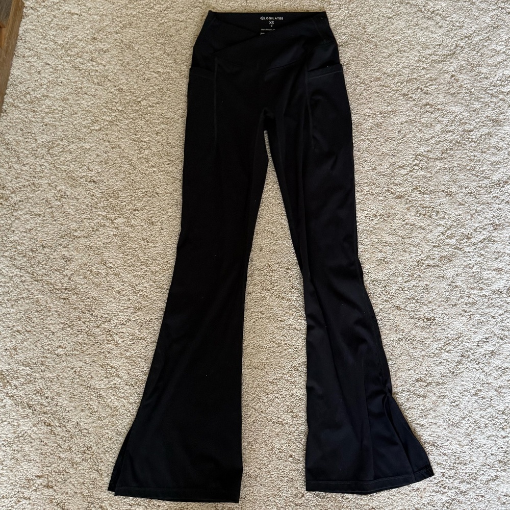 Blogilates Cutout Flare Pants